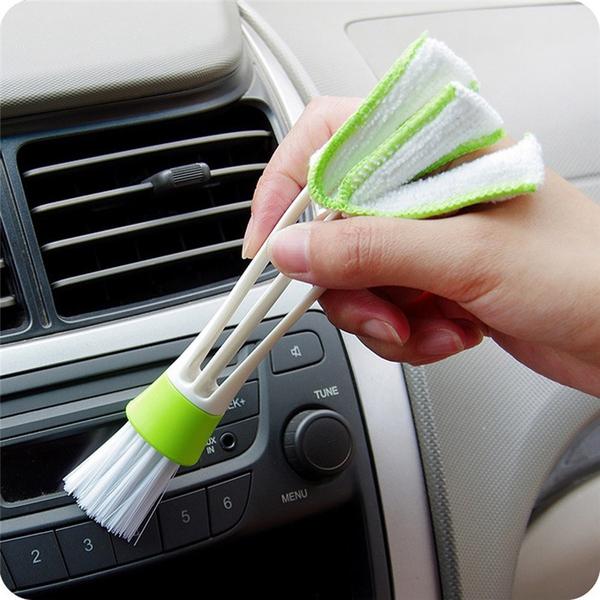 Plastic Car Brush Cleaning Tool Auto Air Conditioner Vent Blinds